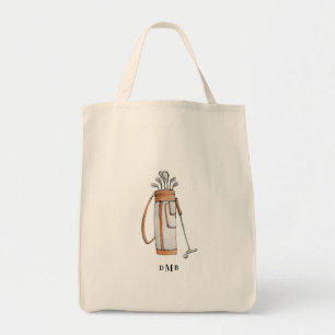 Monogrammad Golf-säck Tygkasse