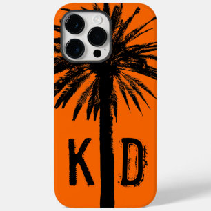 Monogrammad iphone case med handflatan träd