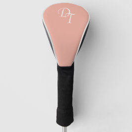 Monogrammad - korall Rosa Golf Head Cover