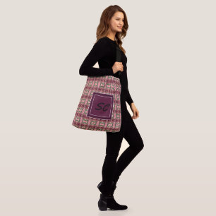 Monogrammad Large Tote Axelväska