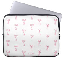 Monogrammad Little Bow Rosa