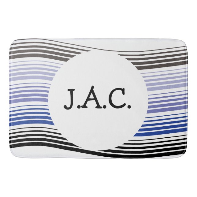 Monogrammad Mat Badrumsmatta (Framsidan)