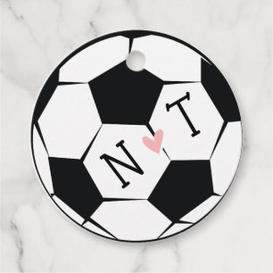 Monogrammad Ocer Ball Bröllop Tack Gåvor Etiketter