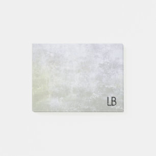 Monogrammad Old Stone Grunge Struktur Post-it Block