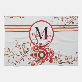 Monogrammad Personlig Kitchen Towel Kökshandduk