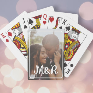 Monogrammad Photo Personlig Casinokort