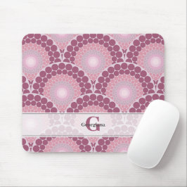 Monogrammad Radiant Pinks Dusky Ro Dot Mandala Musmatta