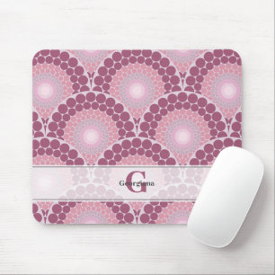 Monogrammad Radiant Pinks Dusky Ro Dot Mandala Musmatta
