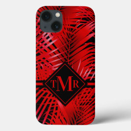 Monogrammad Red Handflatan