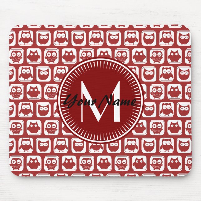Monogrammad Red Uggla, Personlig Namn Musmatta (Framsidan)