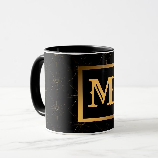 Monogrammad reparation av glas i modern Profession Mugg (Framsida vänster)