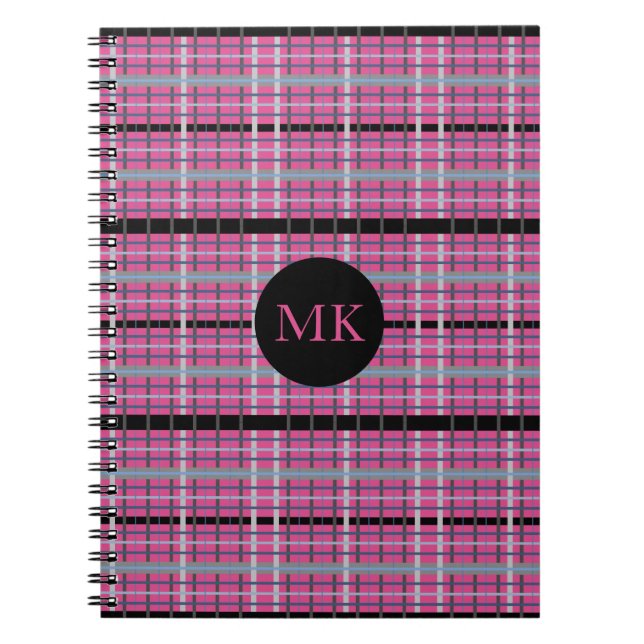 Monogrammad roligt - bärbar dator anteckningsbok (Framsidan)