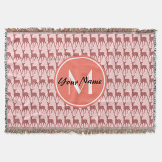 Monogrammad Rosa Salmon Hjort, Personlig Namn Mysfilt