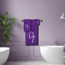 Monogrammad - royalets lila