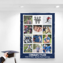 Monogrammad Senior Studenten Multi Photo Collage