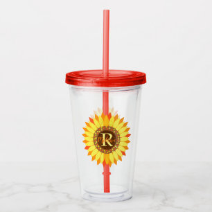 Monogrammad Solros Take Away Mugg