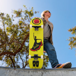 Monogrammad Spain Patineta "Baile" Skateboard