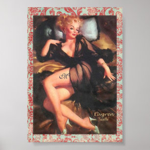 Monogrammad "Suzette" poster