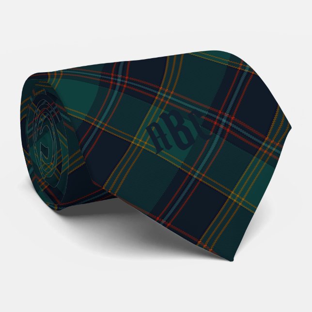 Monogrammad Teal, Blue, Red & Guld Play Slips (Rullad)