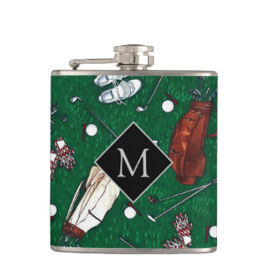 Monogrammad Tee Time Golf Fickplunta