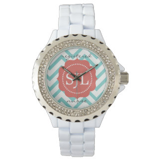 Monogrammad Title Watch Armbandsur