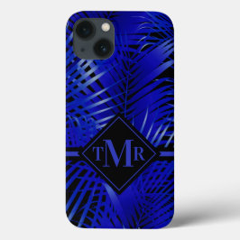 Monogrammad Tropical Blue Handflatan