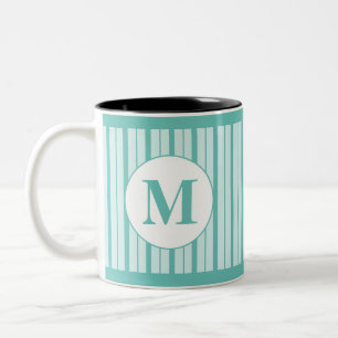 Monogrammad Två-Tonad Mugg