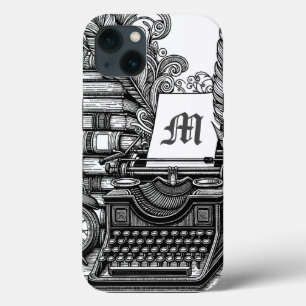 Monogrammad Vintage Writer's Theme Färg Me
