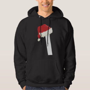 Monogrammade julfester för familjer Brev I Hoodie
