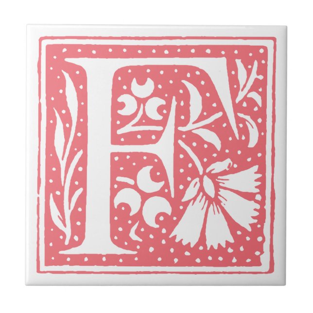 Monogrammade plattor i Brev Kakelplatta (Framsidan)