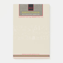 Monogrammade redovisningsanteckningar