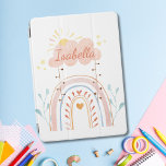Monogrammade vattenfärgade cute Rainbow Kids iPad Mini Skydd<br><div class="desc">Spark kreativitet och fånga värdefulla minnen med vårt Monogrammade Watercolor Cute Rainbow Kids iPad Air Cover. Den vita regnbågskonstruktionen med vattenfärg tillför en gnutta glädje och spelglädje till detta snygga objekt.</div>