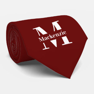 Monogrammat av personligens Anpassningsbar Slips