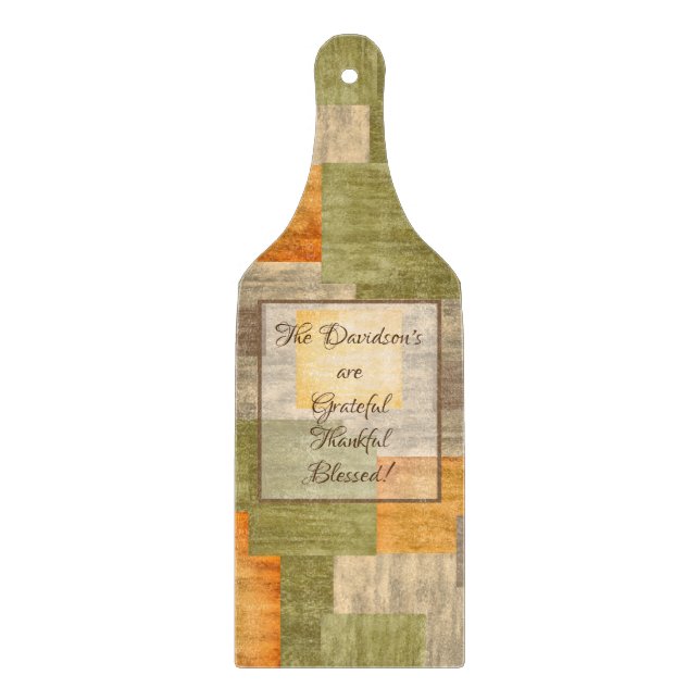 Monogrammat Färg-blockspets (Framsidan)