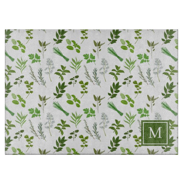 Monogramme av Örter av kulinariska trädgårdsodling (Framsidan)