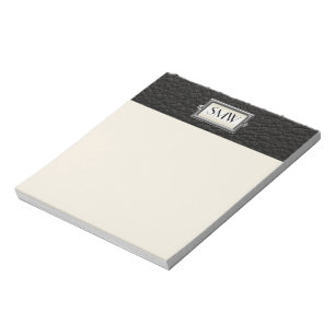 Monogrammed 3 Brev Executive Manar Personlig Anteckningsblock