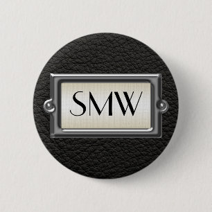 Monogrammed 3-Brevs Executive Manar Personlig Knapp