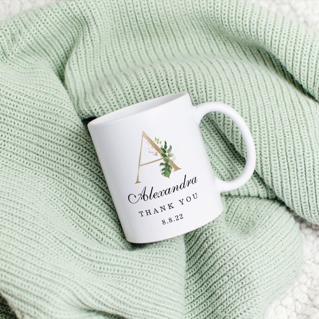 Monogrammed A Namn Mugg (Skapare uppladdad)