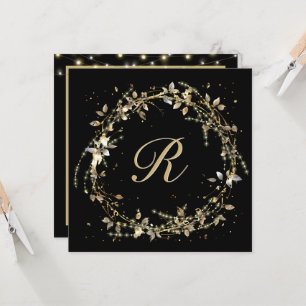 Monogrammed andedräkt för Bröllop Vow Renewal Inbjudningar