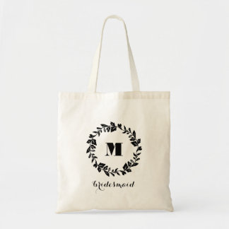Monogrammed andedräkt Tote Tygkasse