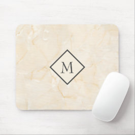 Monogrammed Beige Marble Musmatta