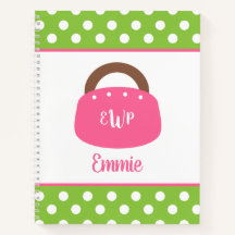 Monogrammed Bermuda Bag Spiral bärbar dator