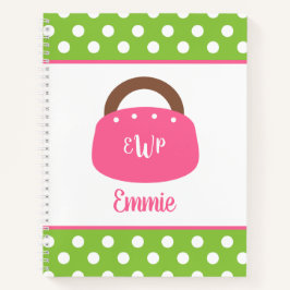 Monogrammed Bermuda Bag Spiral bärbar dator