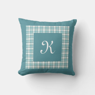 Monogrammed Blå himmel Dreamin' Kudde