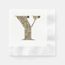 Monogrammed Brev inledande Y Guld-miniatyrdiagram,