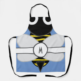 Monogrammed BumbleBee Apron