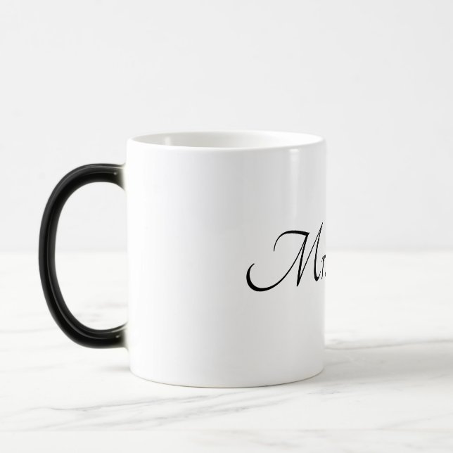 Monogrammed coffee Mug Magisk Mugg (Vänster)