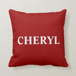 Monogrammed Dekorativ kudde