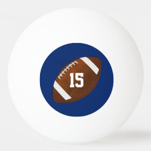 Monogrammed eller numrerade fotbollPingPong bollar