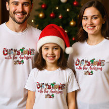 Monogrammed familje- julfester